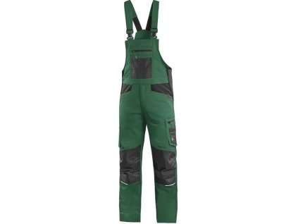 Nohavice SOLIS Flex, na traky (Veľkosť 52, Farba Zelená)