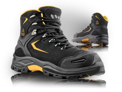 Obuv WASHINGTON, SB P HRO SRC, dielektrická, členok (Veľkosť 43, Farba Čierna)