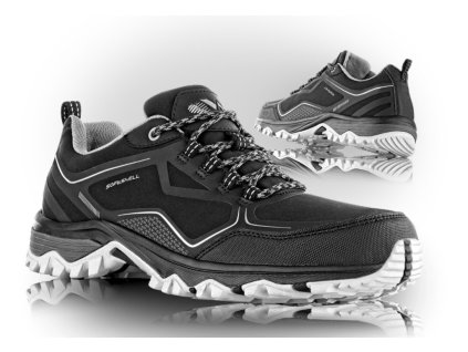 Obuv BRISBANE S1, softshell, poltopánka (Veľkosť 45, Farba Čierna)