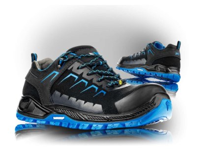 Obuv KENTUCKY, S1P ESD, poltopánka (Veľkosť 36, Farba Čierna)