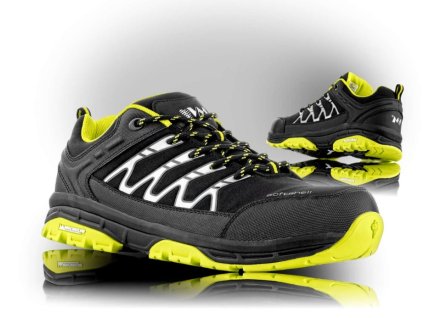 Obuv OHIO, S1, poltopánka (Veľkosť 39, Farba Čierna)