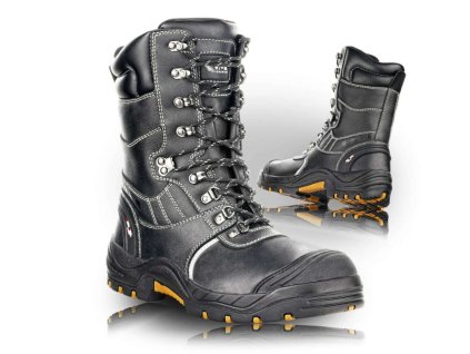 Obuv GLASGOW, O2, poloholeň (Veľkosť 40, Farba Čierna)