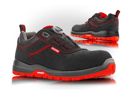 Obuv NORIMBERK, O1PL FO SR, poltopánka (Veľkosť 39, Farba Čierna)