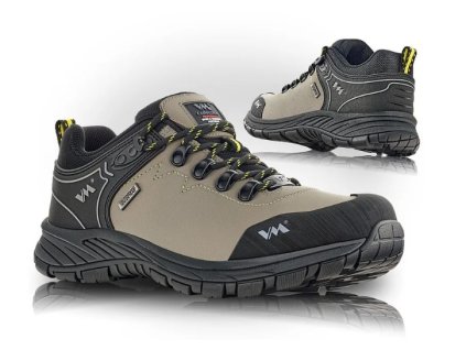 Obuv MONTEVIDEO, O6 FO SR, poltopánka (Veľkosť 36, Farba Khaki)