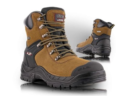 Obuv BOGOTA, O2 FO SRC, poloholeň (Veľkosť 37, Farba Hnedá)