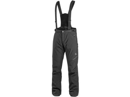 Nohavice TRENTON, softshell, zimné, pánske (Veľkosť 48, Farba Čierna)