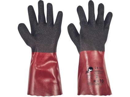 Rukavice CHERRUG, chemické (Veľkosť 7)