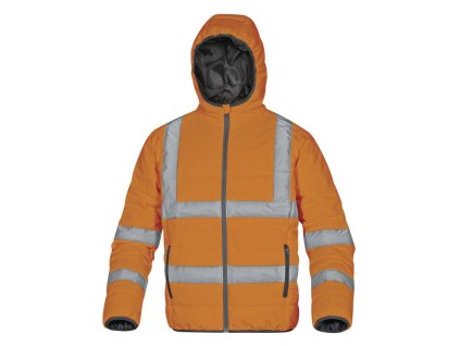 Bunda DOON HV, páperová (Veľkosť L, Farba Oranžová HV)