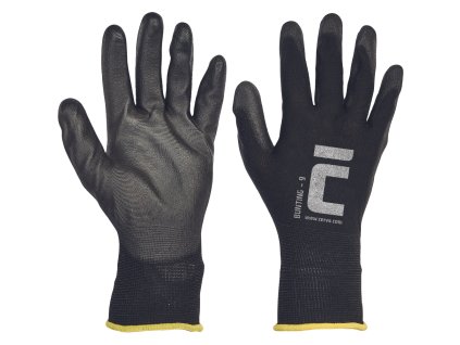 Rukavice BUNTING Black, máčané (Veľkosť 6)