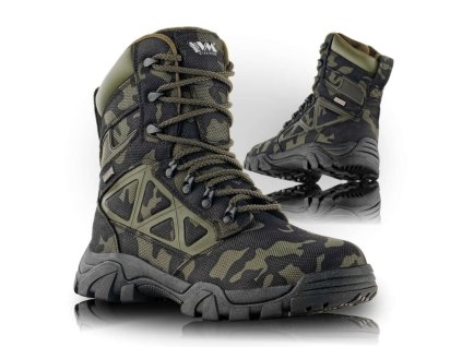 Obuv NOTTINGHAM, O2 WR CI SRA, poloholeň (Veľkosť 41, Farba Maskáč)