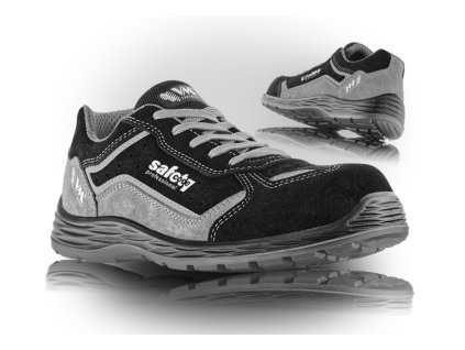 Obuv CORSICA, S1PL ESD, poltopánka (Veľkosť 43, Farba Čierna)