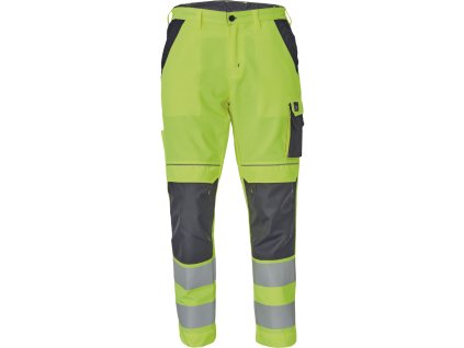 Nohavice MAX Vivo HV, do pása (Veľkosť 52, Farba Žltá HV)