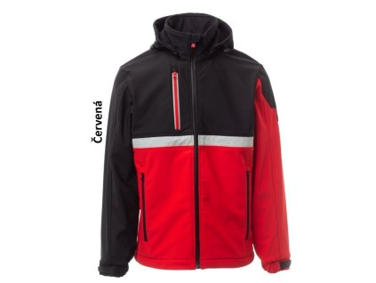 Bunda WISE, softshell (Veľkosť L, Farba Vojenská zelená / čierna)