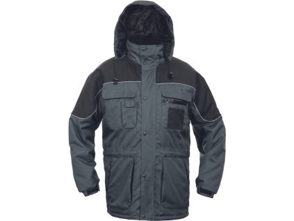 Bunda ULTIMO, zimná parka (Veľkosť L, Farba Sivá)