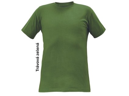 Tričko TEESTA, krátky rukáv (Veľkosť L, Farba Čierna)