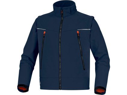 Bunda ORSA, 2v1, softshell (Veľkosť L, Farba Čierna)