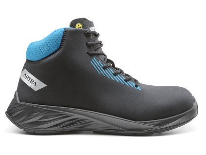 Obuv 340 619060 S3L ESD, členok (Veľkosť 35, Farba Čierna)