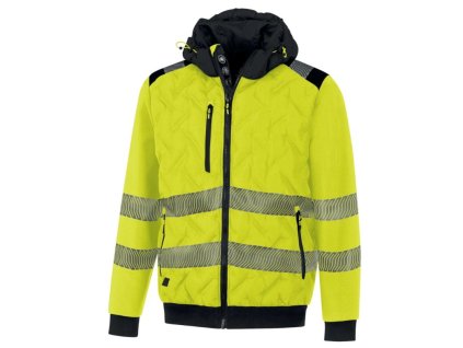 Bunda LUTON HV, páperová (Veľkosť S, Farba Žltá HV / čierna)