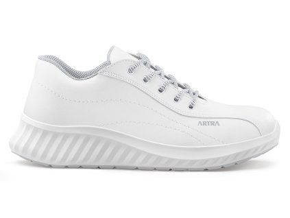 Obuv 6217 1010, S2 SRC, poltopánka (Veľkosť 48, Farba Biela)