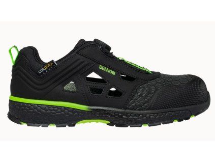 Obuv PREDATOR, S1P ESD SRC, sandál (Veľkosť 42, Farba Čierna)