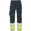 Nohavice KNOXFIELD HVPS DW, do pása (Veľkosť 46, Farba Antracit / žltá HV)