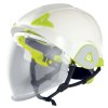 Prilba ONYX2, neventilovaná, 4bod. pásik, biela