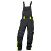 Nohavice NEON HV, na traky (Veľkosť 46, Farba Čierna / žltá HV)