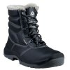 Obuv JUMPER3, S3 FUR HC SRC, zimná, poloholeň (Veľkosť 40, Farba Čierna)