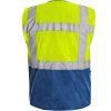 Vesta BOLTON HV sieťová (Veľkosť S, Farba Žltá HV / tmavomodrá)