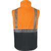 Bunda FAST HV, 2v1, softshell (Veľkosť S, Farba Žltá HV / tmavosivá)