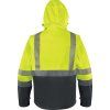 Bunda FAST HV, 2v1, softshell (Veľkosť S, Farba Žltá HV / tmavosivá)