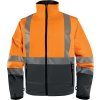 Bunda FAST HV, 2v1, softshell (Veľkosť S, Farba Žltá HV / tmavosivá)