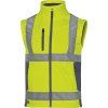 Bunda MOONLIGHT2 HV, 2v1, softshell (Veľkosť L, Farba Žltá HV)