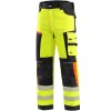 Nohavice BENSON HV, do pása (Veľkosť 48, Farba Žltá HV / čierna)