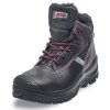Obuv CERBIATTO, MF S3 CI, zimná, členok (Veľkosť 38, Farba Čierna)