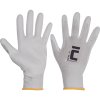 Rukavice BUNTING, máčané, biele (Veľkosť 6)