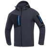 Bunda CITYCONIC, softshell (Veľkosť L, Farba Modrá)