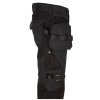 Nohavice EREBOS, do pása (Veľkosť 44, Farba Čierna)