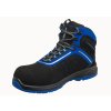 Obuv TRON 4WIDE Blue, S1PS NM SR FO ESD, členok (Veľkosť 36, Farba Čierna)