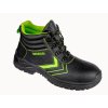 Obuv BASIC, S3 SR FO LG, členok (Veľkosť 35, Farba Čierna)