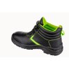 Obuv BASIC, S3 SR FO LG, členok (Veľkosť 35, Farba Čierna)