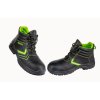 Obuv BASIC, S3 SR FO LG, členok (Veľkosť 35, Farba Čierna)