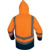 Bunda OPTIMUM3 HV, 5v1, zimná parka (Veľkosť L, Farba Oranžová HV / tmavomodrá)