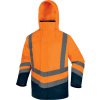 Bunda OPTIMUM3 HV, 5v1, zimná parka (Veľkosť L, Farba Oranžová HV / tmavomodrá)