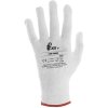 Rukavice SAWA, textilné, biele (Veľkosť 9)