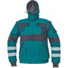 Bunda MAX Winter RFLX, montérková, zimná (Veľkosť 46, Farba Zelená / čierna)