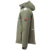 Bunda STREAM Pad, softshell, zimná (Veľkosť M, Farba Vojenská zelená)