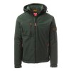 Bunda STREAM Pad, softshell, zimná (Veľkosť M, Farba Vojenská zelená)