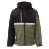 Bunda WISE, softshell (Veľkosť L, Farba Vojenská zelená / čierna)