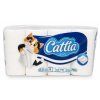 Papier toaletný CATTIA, 3vr., 15m, 8ks/bal.